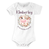 Body bébé Kimberley Amour et Biberon de Lait Vache - Planetee