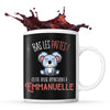 Mug Emmanuelle Bas les pattes Koala | Mug Prénom pour femme | Collection Animaux grognon mais mignon - Planetee