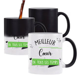 Mug magique Meilleur Cœur de tous les temps - Planetee