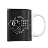 Mug Nom de Famille Charles | Tasse Sacrée - Planetee