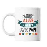 Mug Ma mission Chiner avec Papi - Planetee