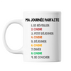 Mug blanc Coudre Journée Parfaite - Planetee