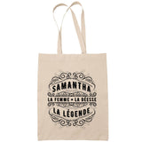 Sac Tote Bag Samantha La Déesse beige - Planetee