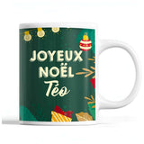 Tasse Noël Téo Vert - Planetee