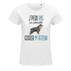 T-shirt Femme Cocker Spaniel Anglais | Je peux pas - Planetee