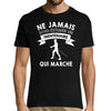 T-shirt Homme marche trentenaire - Planetee