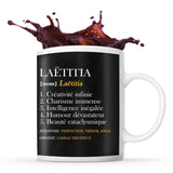 Mug Laëtitia Définition Perfection - Planetee