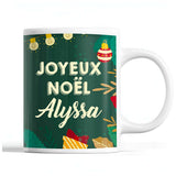 Tasse Noël Alyssa Vert - Planetee