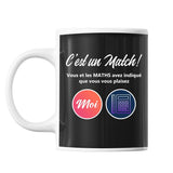 Mug Maths C'est un Match - Planetee