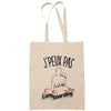 Sac Tote Bag J'peux pas Longboard beige - Planetee