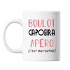 Mug Capoeira C'est ma Routine Blanc - Planetee