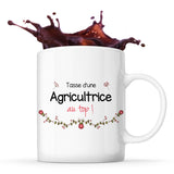 Mug Agricultrice au Top Femme - Planetee