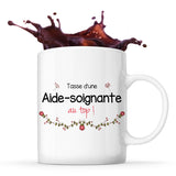 Mug Aide-soignante au Top Femme - Planetee