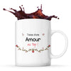 Mug Amour au Top Femme - Planetee