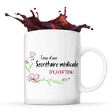 Mug Secrétaire médicale d'Exception Femme - Planetee