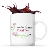 Mug Skieuse d'Exception Femme - Planetee