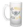 Chope de bière Abeilles c'est la vie Apiculteur Apicultrice - Planetee