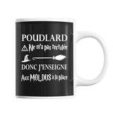 Mug Poudlard ne m'a pas recrutée J'enseigne aux Moldus - Planetee