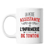 Mug La Petite Assistante de Infirmerie de Tonton - Planetee
