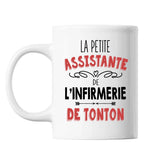 Mug La Petite Assistante de Infirmerie de Tonton - Planetee