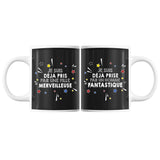 Mug Couples couple Pris-e- par une personne merveilleuse | Tasses Duo Amour - Planetee