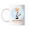 Mug Alexandre bébé Panda Roi des Câlins - Planetee