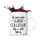 Mug Tiffany Une Super Collègue - Planetee