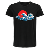 T-shirt homme Grande Vague au large de Kanagawa Hokusai | Inspiration Japon - Planetee