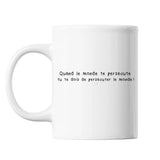 Mug Persécuter le Monde Blanc - Planetee