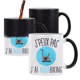 Mug Magique J'peux pas Aquabiking - Planetee