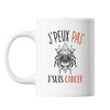 Mug Signe cancer j'peux pas Blanc - Planetee
