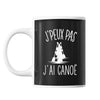 Mug Canoë j'peux pas Noir - Planetee