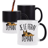 Mug Magique Bébé canard Je le ferai demain - Planetee