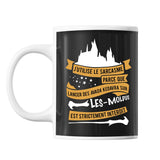Mug J'utilise la Sarcasme parce que lancer des Avada Kedavra sur les Moldus est strictement interdit - Planetee