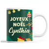 Tasse Noël Cynthia Vert - Planetee