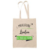 Tote Bag Meilleure Loulou de tous les temps - Planetee