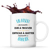 Mug Formidable Atsem Cadeau Travail blanc - Planetee