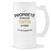 Chope de bière Tonton Propriété - Planetee