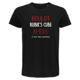 T-shirt homme Rubik's Cube C'est ma Routine - Planetee