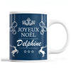 Tasse Noël Delphine Bleu - Planetee