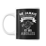 Mug Abeilles Septuagénaire Homme 70 ans - Planetee