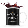 Mug Propriété de Chantale - Planetee
