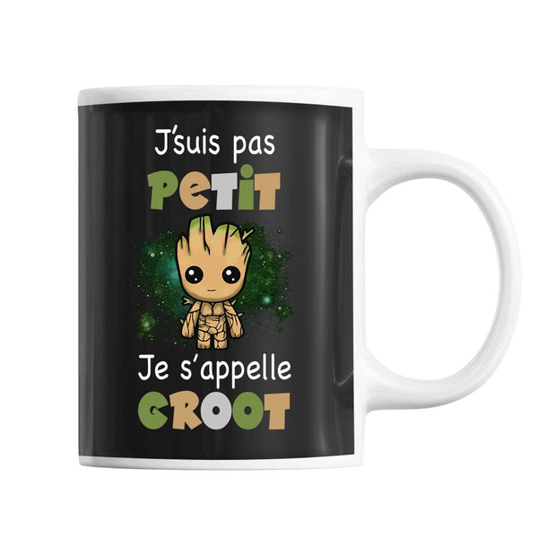 Mug J'suis pas Petit Je s'appelle Groot - Planetee