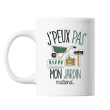 Mug Jardin j'peux pas Blanc - Planetee