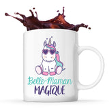 Mug blanc Licorne Magique Belle-Maman - Planetee