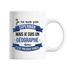 Mug Je ne suis pas Superman, je suis Géographe - Planetee