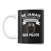 Mug Pilote Quinquagénaire Homme 50 ans - Planetee