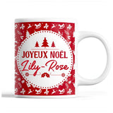 Tasse Noël Lily-Rose Rouge - Planetee