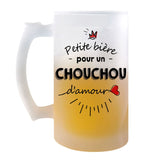 Chope de bière Petite Pinte d'un Chouchou d'amour - Planetee