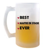 Chope de bière Best Maitresse Ever - Planetee